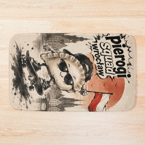 Item preview, Pierogi Squad Skateboard Wrocław Poland Sumie designed and sold by TomFrontierArt.