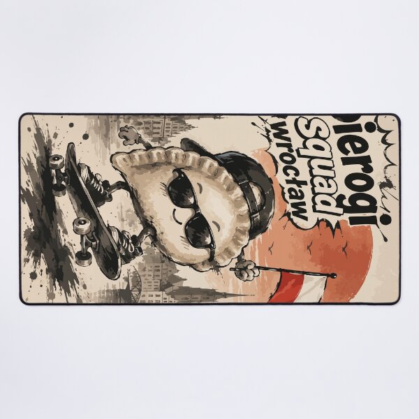 Item preview, Pierogi Squad Skateboard Wrocław Poland Sumie designed and sold by TomFrontierArt.