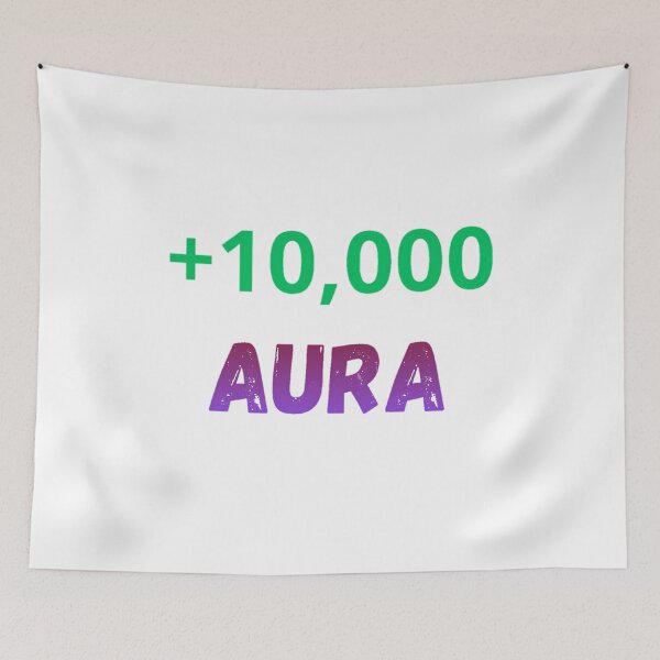 Item preview, Farming Aura 10000 Meme Typography designed and sold by JulSaMar03.