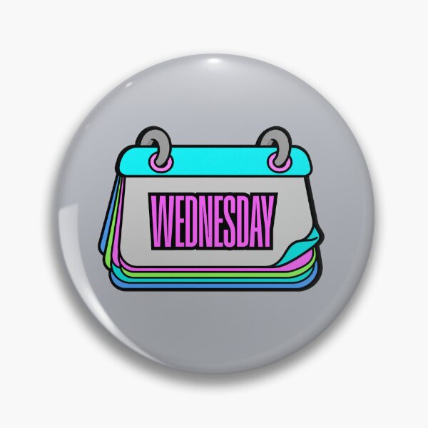 Item preview, Wednesday Calendar Page – Colorful Cartoon Graphic T-Shirt designed and sold by Aimetoi.