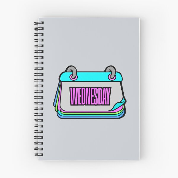 Item preview, Wednesday Calendar Page – Colorful Cartoon Graphic T-Shirt designed and sold by Aimetoi.