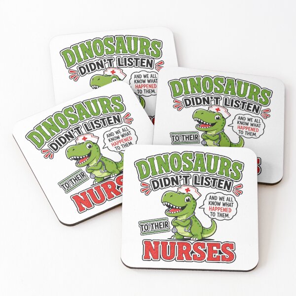 Item preview, Dinosaurs Didn't Listen to Their Nurses Rn Cna Nicu Pediatric designed and sold by WeirdlyMild.