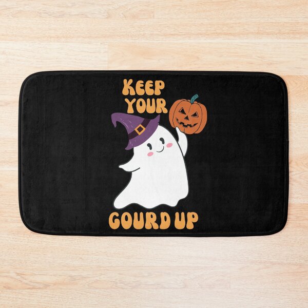 Item preview, Keep Your Gourd Up Happy Ghost With Pumpkin designed and sold by glowvim.
