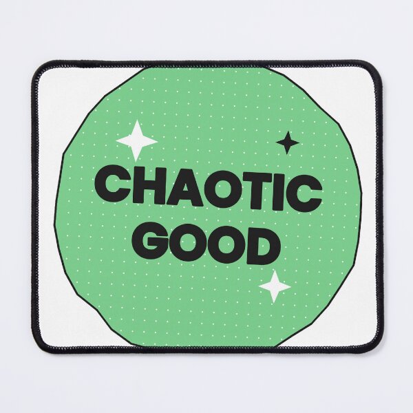 Item preview, Chaotic Good Sticker  designed and sold by Utibe123.