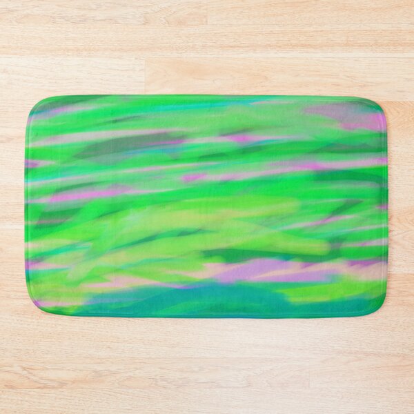 Item preview, Abstract Neon Waves - Pink & Green designed and sold by ionotan.