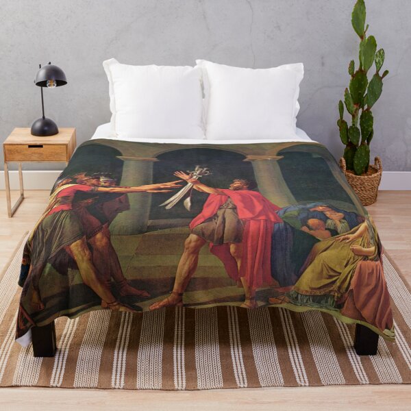 Item preview, Classical History Wall Art, Oath of Horatii Print, Jacques-Louis David Neoclassical Art designed and sold by RickE.