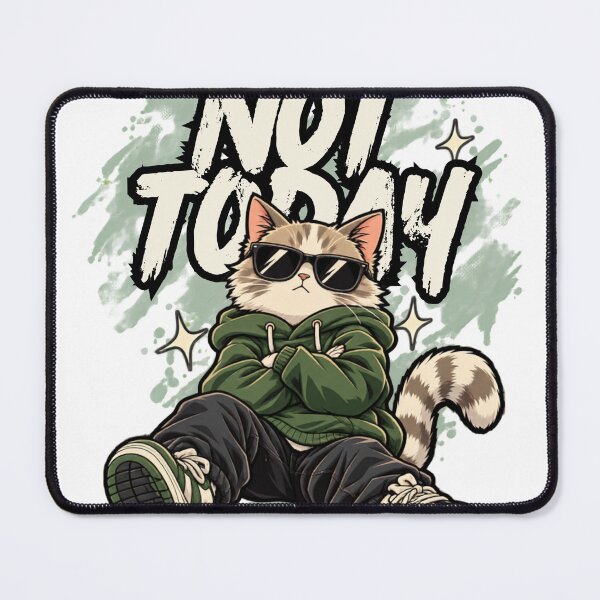 Item preview, unny Not Today Chill Cat designed and sold by WelLarsDigitals.
