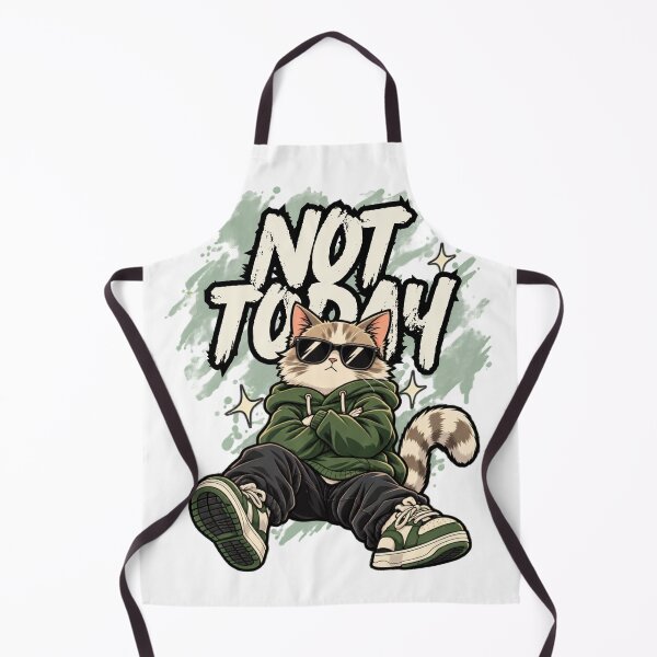 Item preview, unny Not Today Chill Cat designed and sold by WelLarsDigitals.