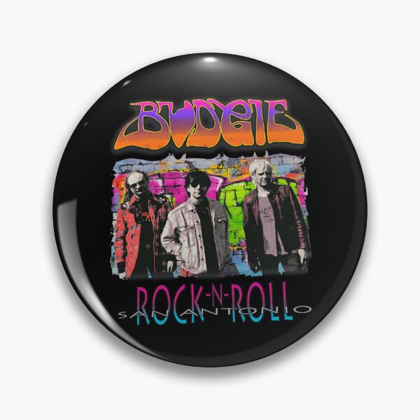 Item preview, BUDGIE ROCK-N-ROLL SAN ANTONIO designed and sold by Averybennett23.