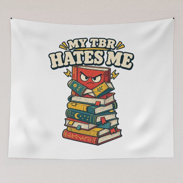 Item preview, Mi lista de libros pendientes me odia. designed and sold by ImaginariaEstudioShop.