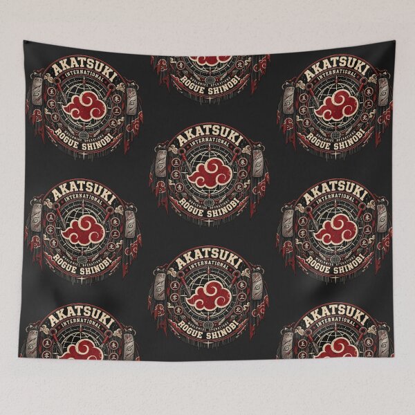 Item preview, Akatsuki International Rogue Shinobi Vintage Emblem designed and sold by KakangMudi.
