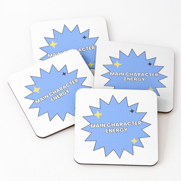 Item preview, Main Character Energy Sticker designed and sold by Utibe123.