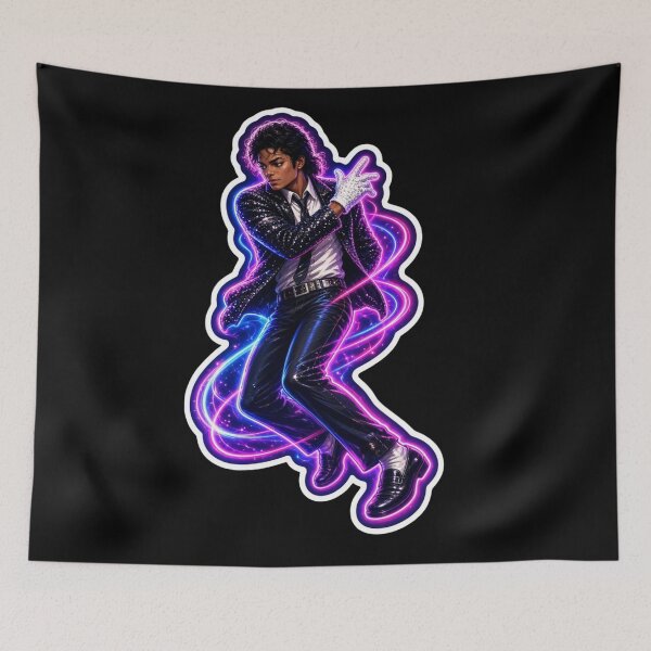 Item preview, Neon Pop Dance Icon Electric Groove designed and sold by ExploreAura Studio.
