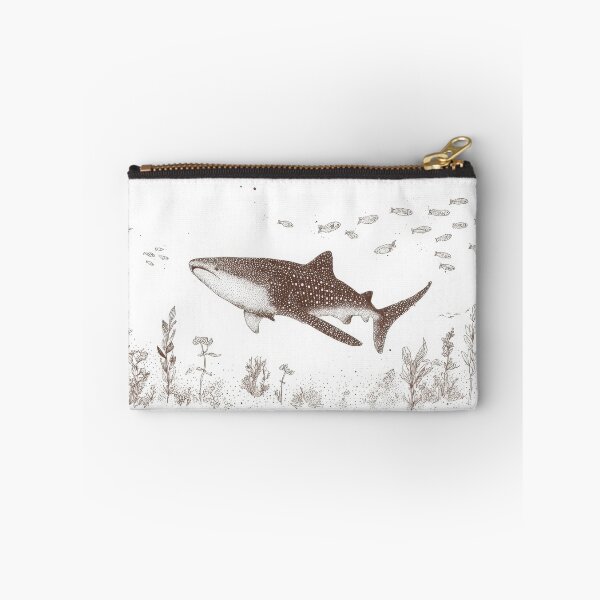 Item preview, Shark swimming in ocean with fish designed and sold by anytka.
