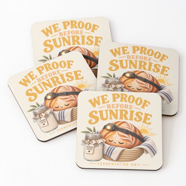 Item preview, Sourdough Before Sunrise Bread Baking Fermentation Humor designed and sold by PunchDrop.