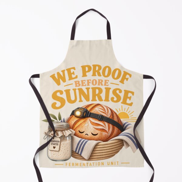 Item preview, Sourdough Before Sunrise Bread Baking Fermentation Humor designed and sold by PunchDrop.