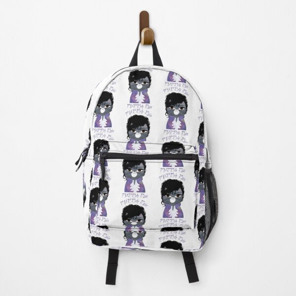 Item preview, Purrfectly Purple Cat Art - Retro Music Inspired Feline Gift | Limited Edition designed and sold by BoutiqueMasque.