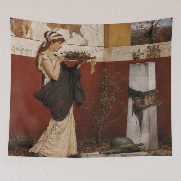 Item preview, Vintage Classical Woman Wall Art, Servant Girl Print, Lawrence Alma-Tadema Victorian Art designed and sold by RickE.