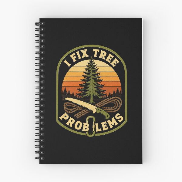 Item preview, I Fix Tree Problems Funny Arborist Tree Care Gift designed and sold by DreamLayerStudio.