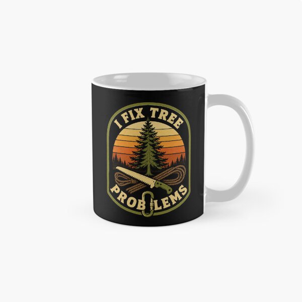 Item preview, I Fix Tree Problems Funny Arborist Tree Care Gift designed and sold by DreamLayerStudio.
