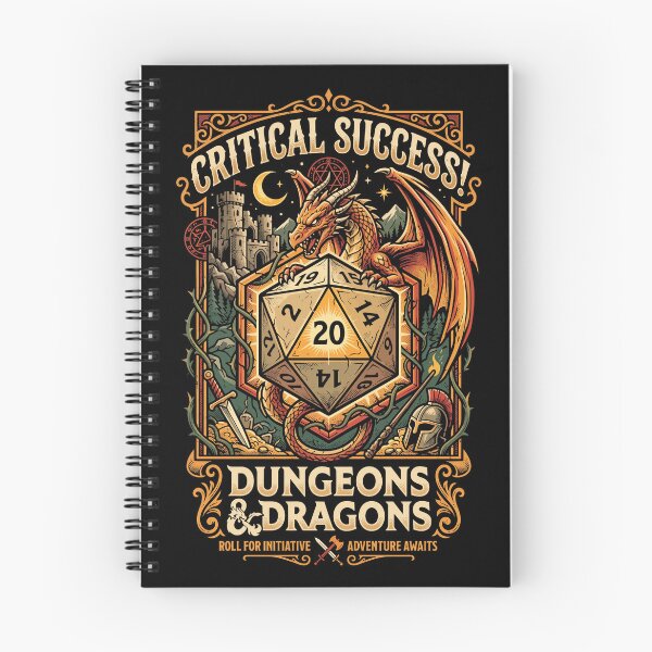 Item preview, Dungeons and Dragons Critical Success designed and sold by RatherCreative.
