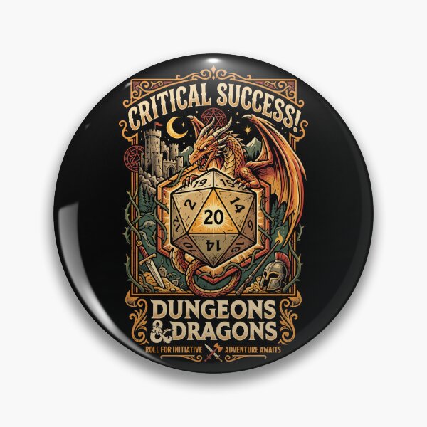 Item preview, Dungeons and Dragons Critical Success designed and sold by RatherCreative.