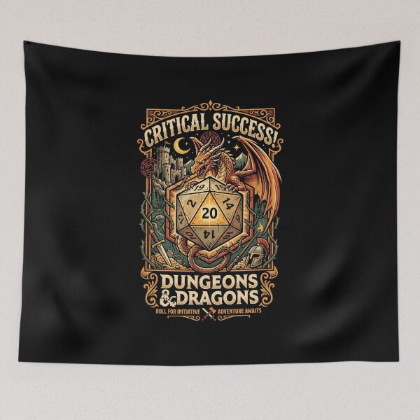 Item preview, Dungeons and Dragons Critical Success designed and sold by RatherCreative.