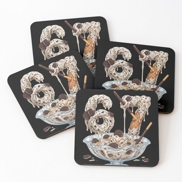 Item preview, 67 Cookies and Cream Ice Cream Dripping Number Dessert Sundae Bowl | 67 Meme | Trending designed and sold by TeenLake.