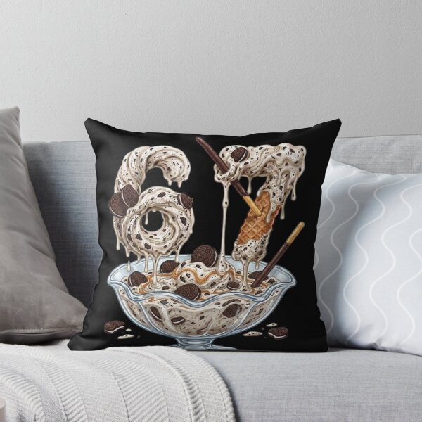 Item preview, 67 Cookies and Cream Ice Cream Dripping Number Dessert Sundae Bowl | 67 Meme | Trending designed and sold by TeenLake.