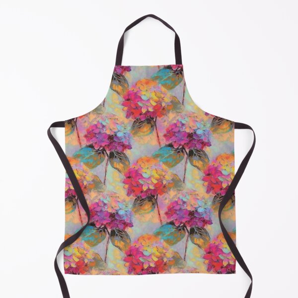Item preview, Colorful Hydrangea Flowers Painting in Pastel Tones designed and sold by DuckyRubin.