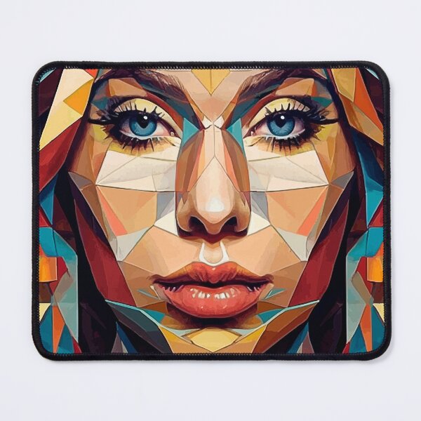 Item preview, Lady Gaga - Geometric Pop Art Colorful Portrait designed and sold by DGMaxShop.