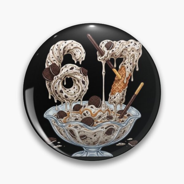 Item preview, 67 Cookies and Cream Ice Cream Dripping Number Dessert Sundae Bowl | 67 Meme | Trending designed and sold by TeenLake.