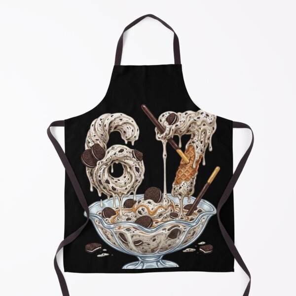 Item preview, 67 Cookies and Cream Ice Cream Dripping Number Dessert Sundae Bowl | 67 Meme | Trending designed and sold by TeenLake.