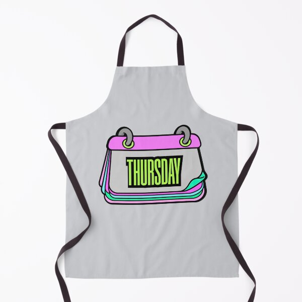 Item preview, Thursday Calendar Page – Colorful Cartoon Graphic T-Shirt designed and sold by Aimetoi.