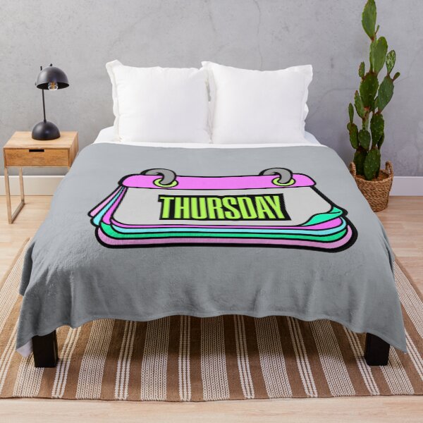 Item preview, Thursday Calendar Page – Colorful Cartoon Graphic T-Shirt designed and sold by Aimetoi.