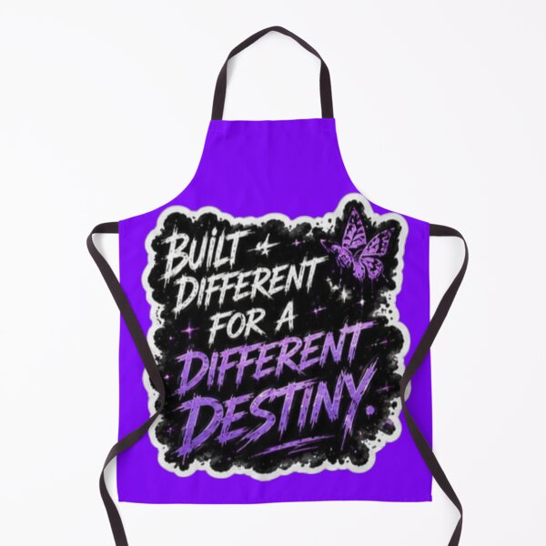 Item preview, Built Different For A Different Destiny Purple Butterfly Sticker designed and sold by Scro-Ciob-Shop.