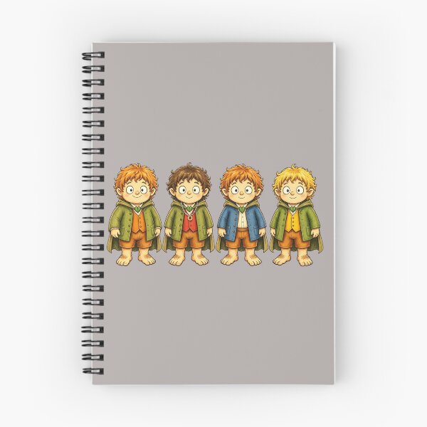 Item preview, Lord of the Rings - The Hobbits - Cute Version  designed and sold by Presents For The Dead.