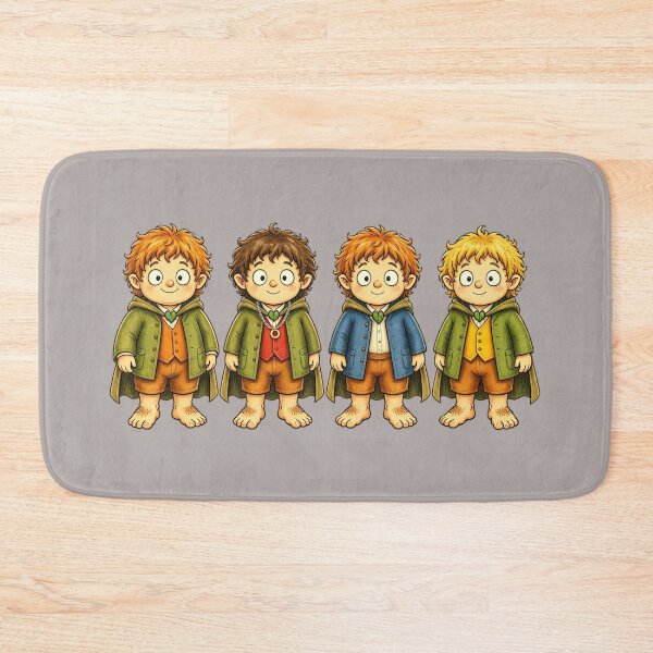 Item preview, Lord of the Rings - The Hobbits - Cute Version  designed and sold by Presents For The Dead.