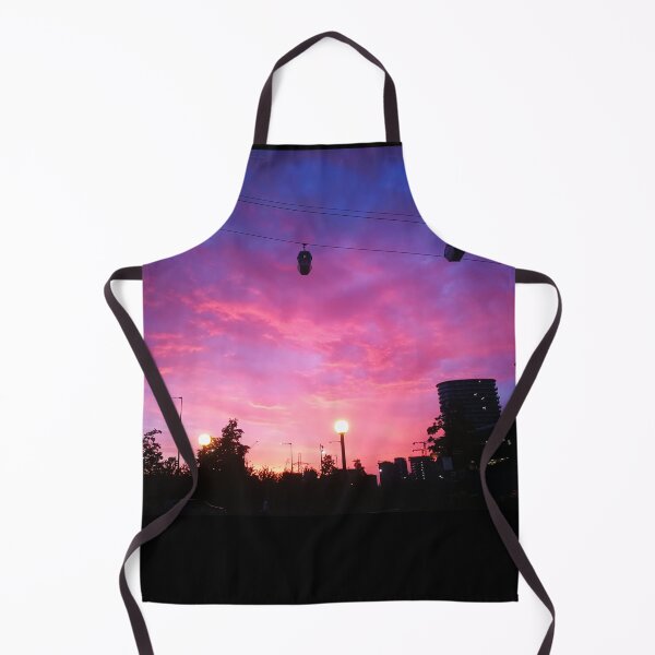 Item preview, Pink London Sunset Cable Car Cityscape designed and sold by IcyDraco.