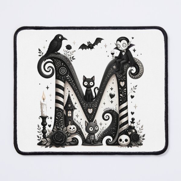Item preview, cute gothic M designed and sold by Talpha.