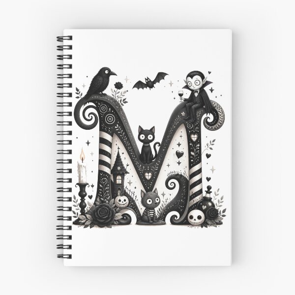Item preview, cute gothic M designed and sold by Talpha.