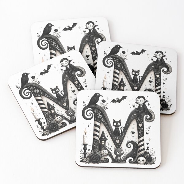 Item preview, cute gothic M designed and sold by Talpha.