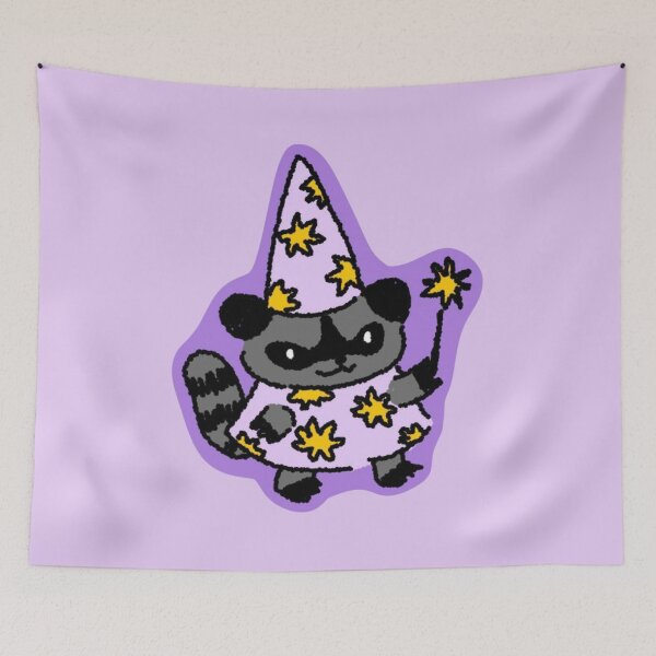Item preview, Magician Raccoon designed and sold by DhriegoStudio.