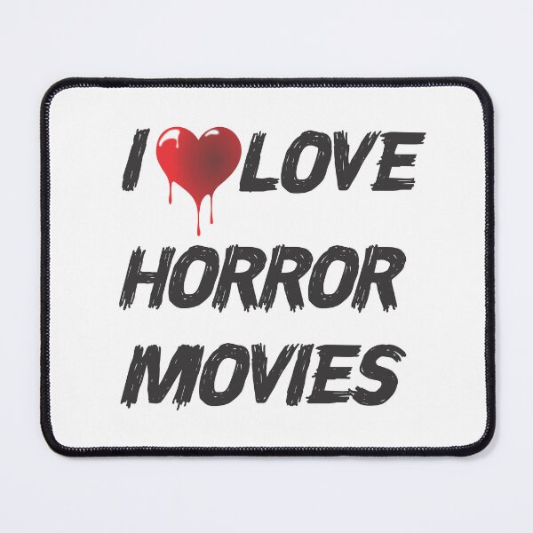 Item preview, I LOVE HORROR MOVIES designed and sold by ROCK_WELL.