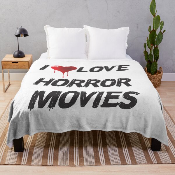Item preview, I LOVE HORROR MOVIES designed and sold by ROCK_WELL.