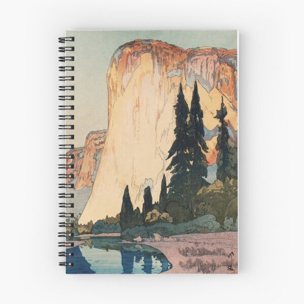 Item preview, El Capitan by Yoshida Hiroshi : serene landscape Japanese poster designed and sold by artofuniverse.