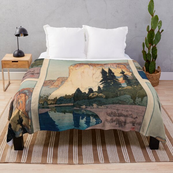 Item preview, El Capitan by Yoshida Hiroshi : serene landscape Japanese poster designed and sold by artofuniverse.