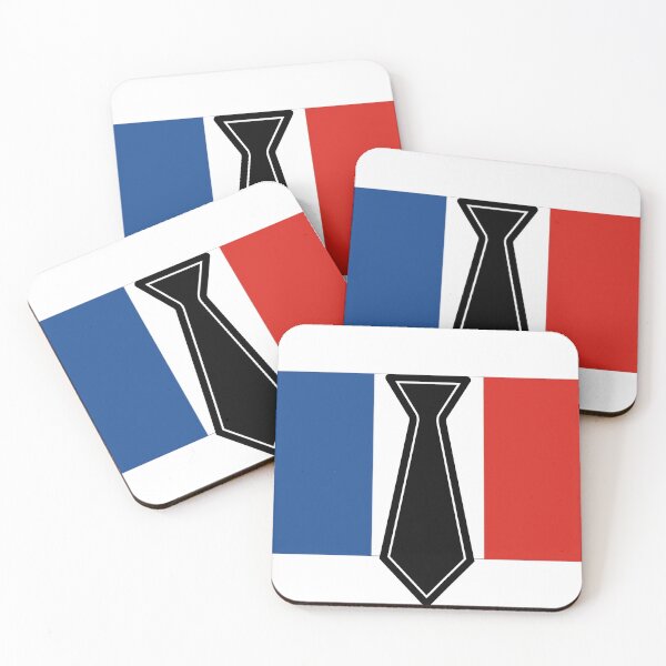 Item preview, French flag and tie designed and sold by Ekstrashop.