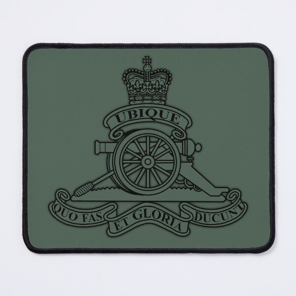 Item preview, Royal Artillery Cap Badge colourless designed and sold by Auburn-Art.