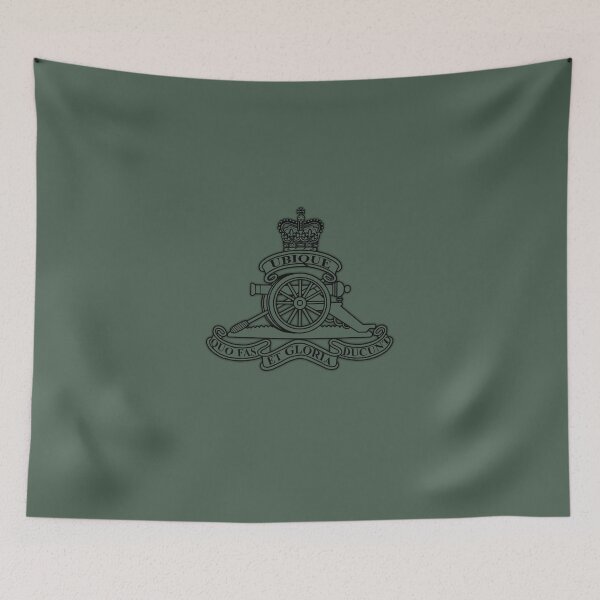 Item preview, Royal Artillery Cap Badge colourless  designed and sold by Auburn-Art.